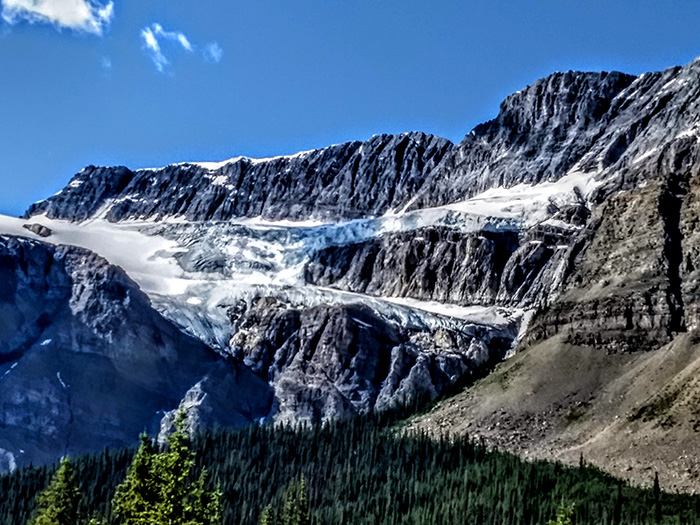 Canada Icefields Parkway - Highway 93 - Banff to Jasper - Crowfoot Glacier - DJ Peace Pic - Awesome Travel Blog