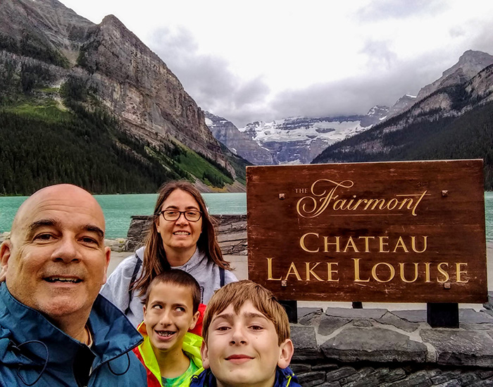 Canada Lake Louise Fairmont Chateau - Thomas Family Image